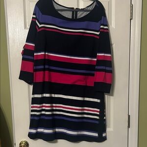 Striped Multicolor Dress-Crown & Ivy